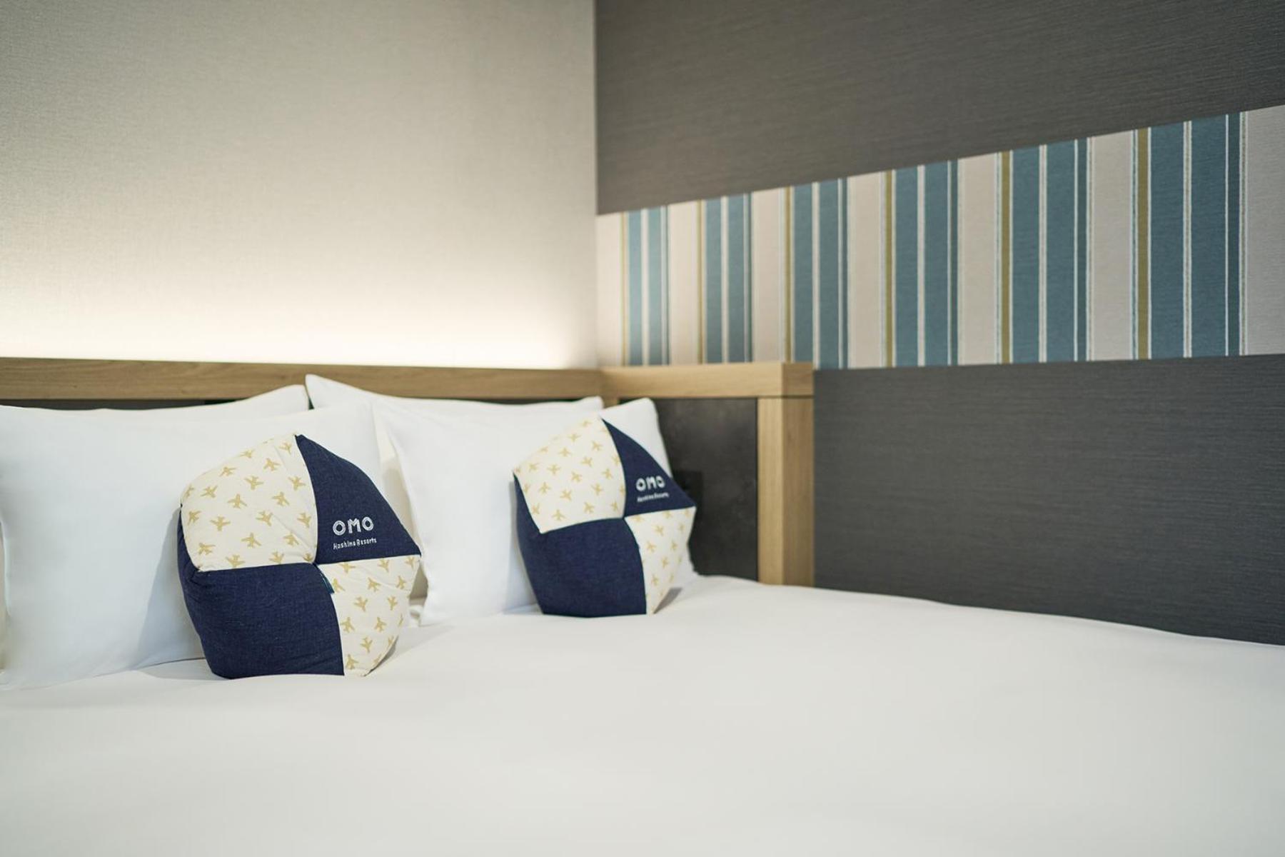 Omo Kansai Airport By Hoshino Resorts Izumisano Dış mekan fotoğraf A bed at a hotel