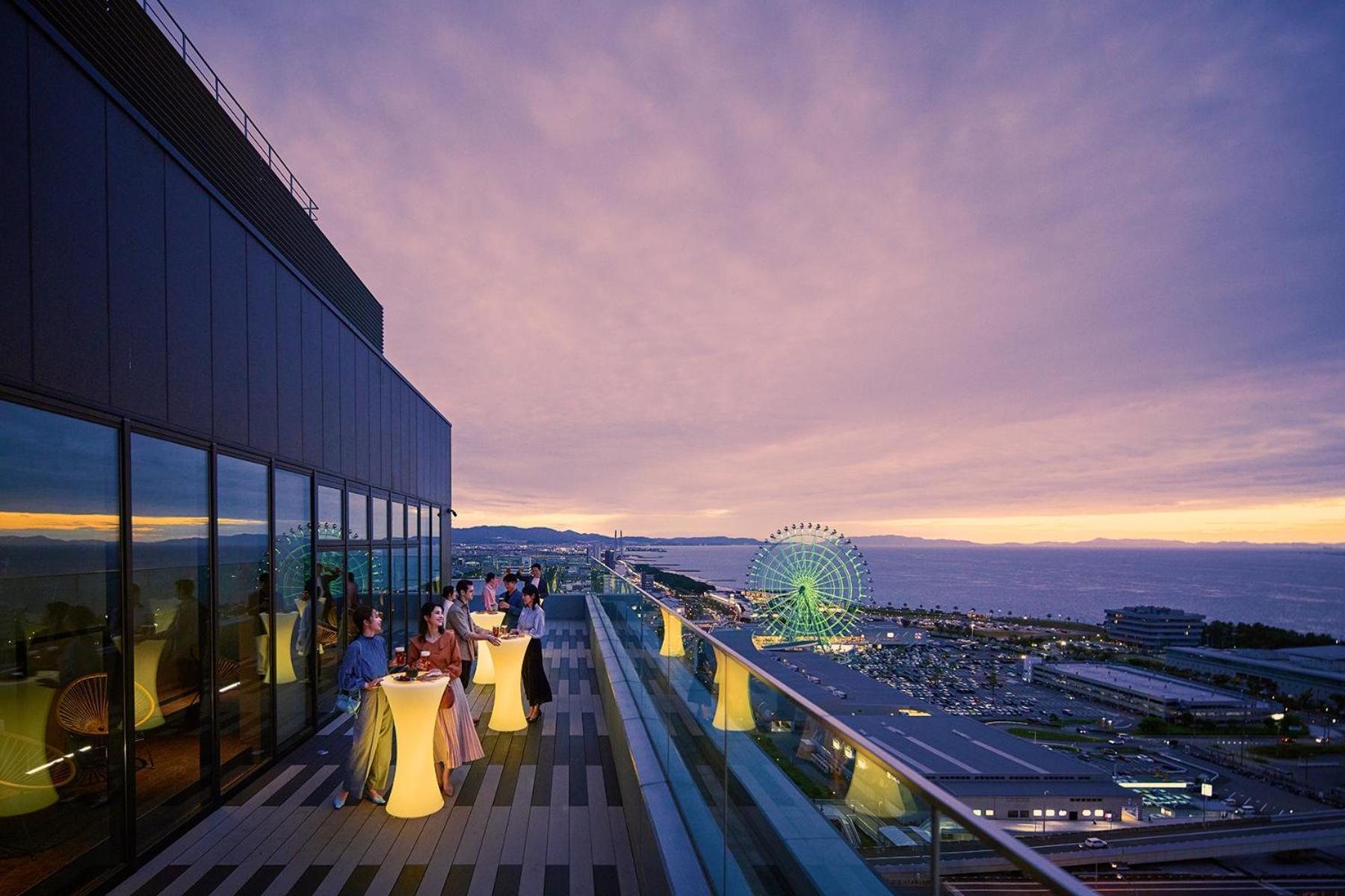 Omo Kansai Airport By Hoshino Resorts Izumisano Dış mekan fotoğraf Sky Bar